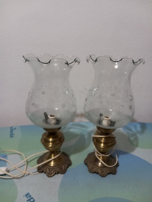 Conjunto Candeeiros antigos