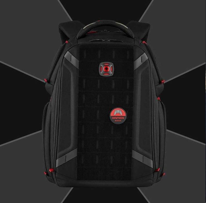 Wenger Tech, PlayerOne 17.3" Gaming Laptop Backpack, black, -25%