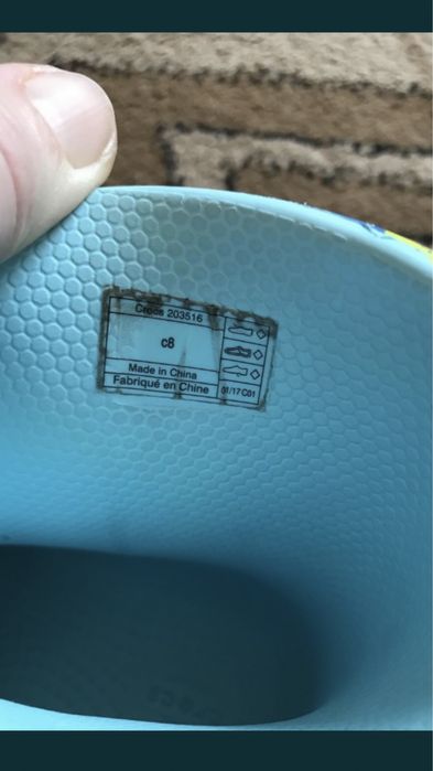 Резинові чоботи crocs -8