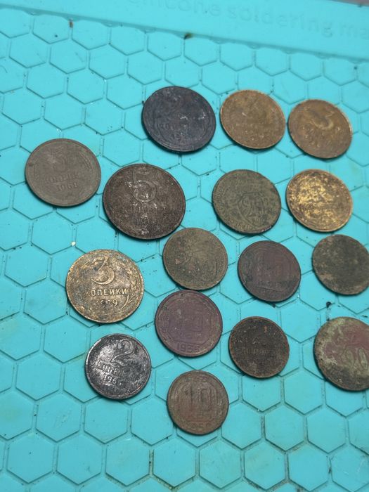 Монети під чистку ссср 1924-1968