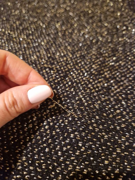 Błyszcząca sukienka Massimo Dutti, rozmiar S