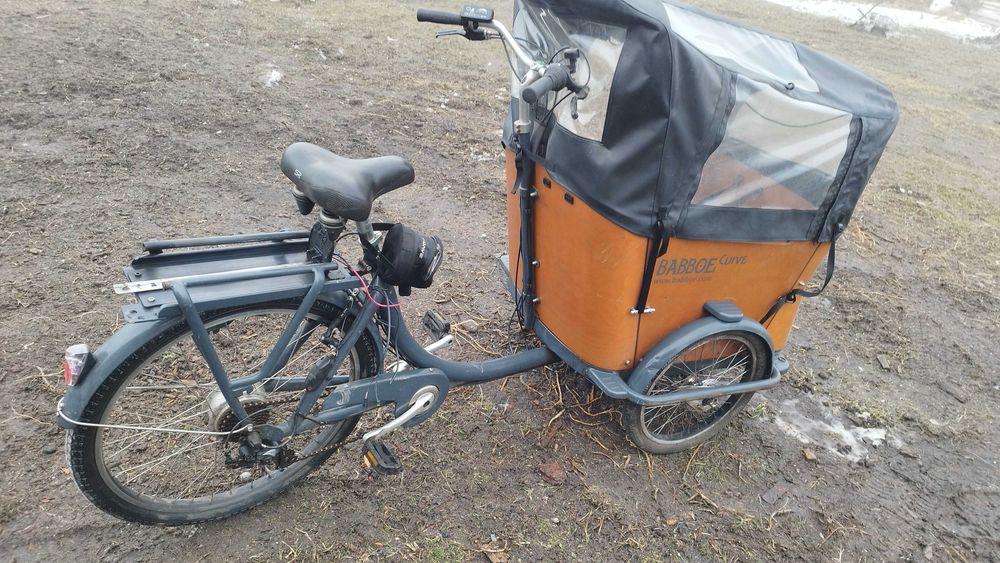 Rower elektryczny Riksza Brzeziny • OLX.pl