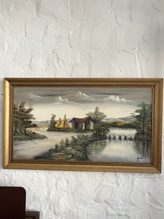 Pintura a óleo natureza