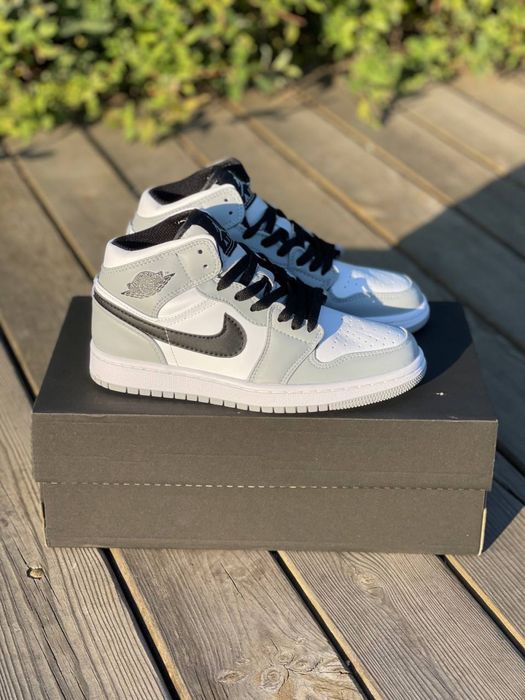 Buty Nike Air Jordan 1 Mid Smoke Grey 36-45 unisex trampki