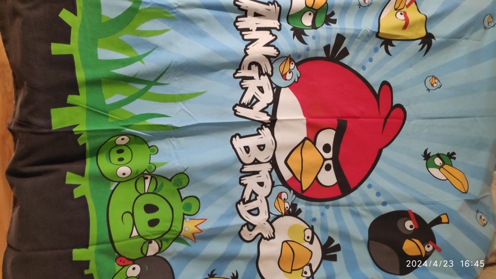 Pościel dziecięca Angry Birds