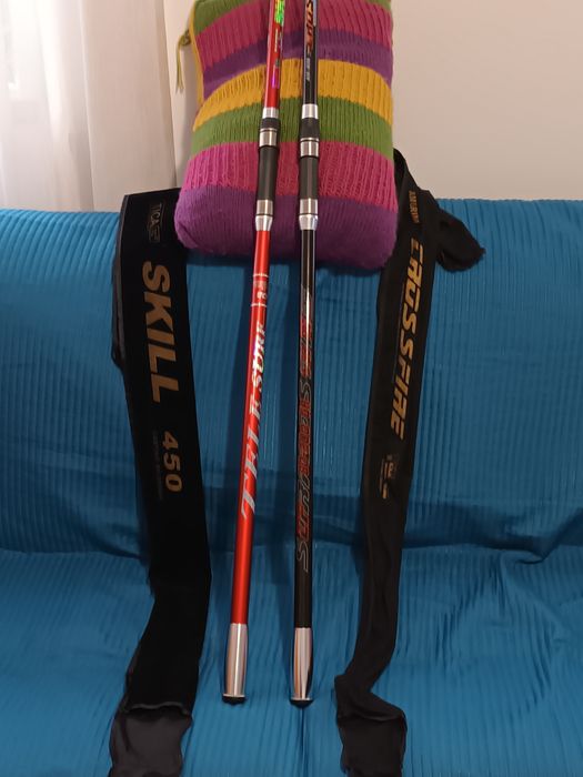 Canas telescopicas surfcasting Tica e Amorim