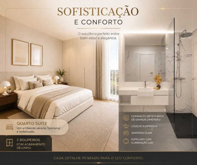 T2 de Luxo na Maia | Conforto, Elegância