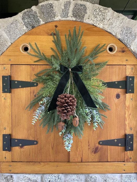 Wianek Bożonarodzeniowy na drzwi/ścianę