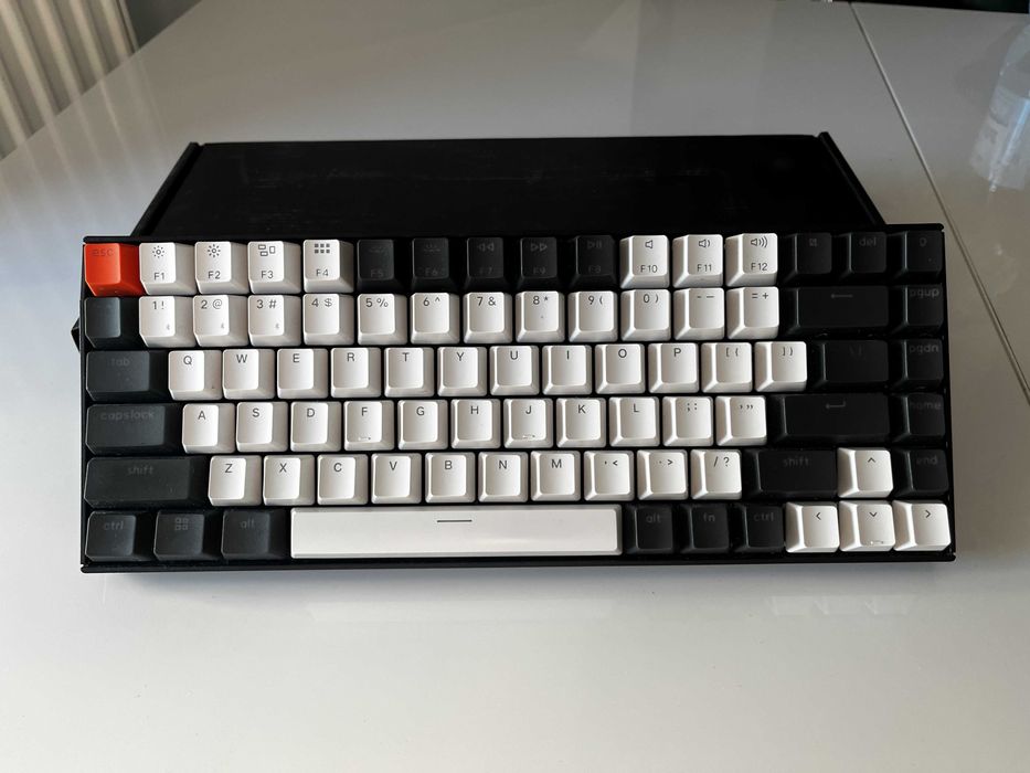 Keychron k2, kompletny zestaw.