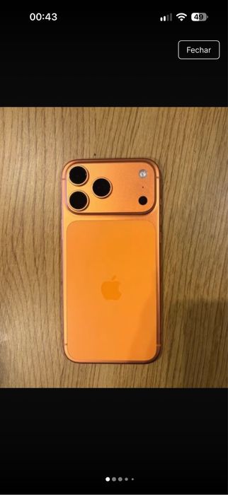 Iphone 17 pro max de 256gb com caixa!