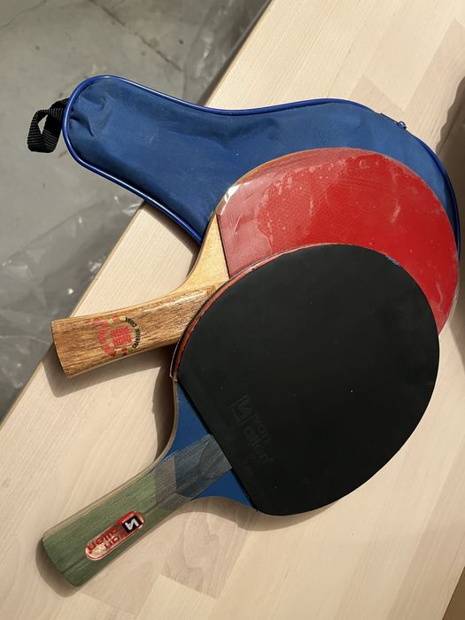 2 raquetes de ping pong pingpong