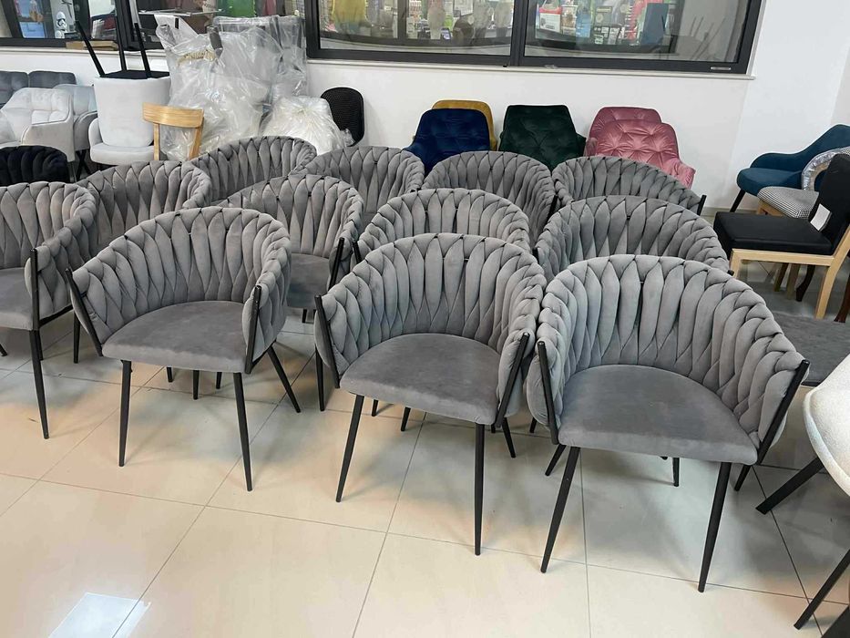 (196WN) Krzesła glamour, wyprzedaż 139 zł