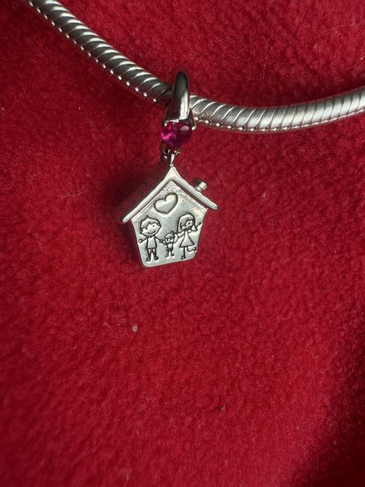 Charms, zawieszka do bransoletki Pandora, dom
