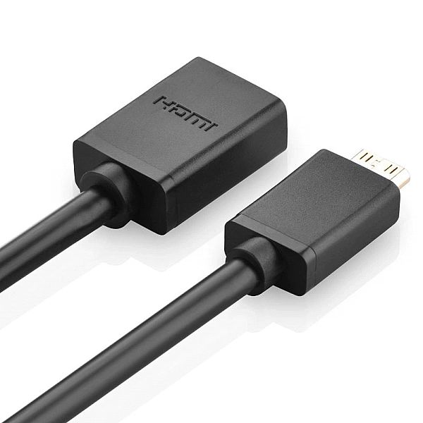 Ugreen kabel adapter przejściówka HDMI (żeński) - mini HDMI (męski) 4K