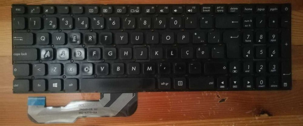 ASUS Teclado em Português para peças A541 A541U