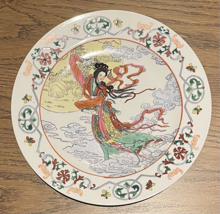 Prato macau figura chinesa