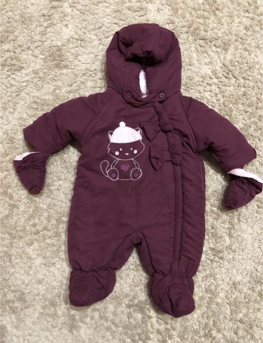 Теплий комбінезон від 0 до 3 місяців