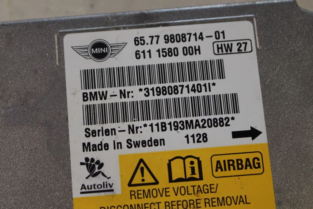 Centralina airbag MINI Mini (R56)