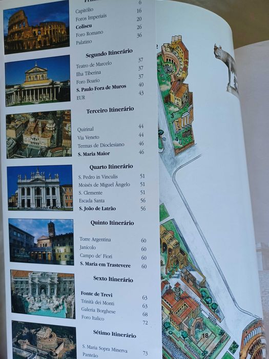 Livros sobre Roma - em Inglês e em português