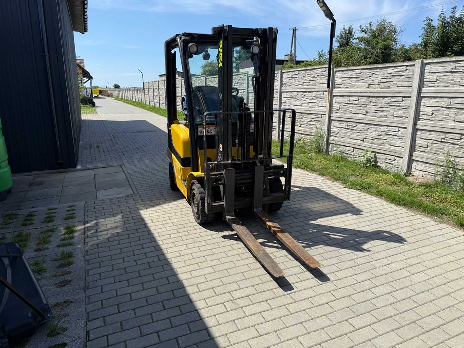 Wózek widłowy Yale GLP20SVX 2005r., gazowy, udźwig 2t, II właściciel