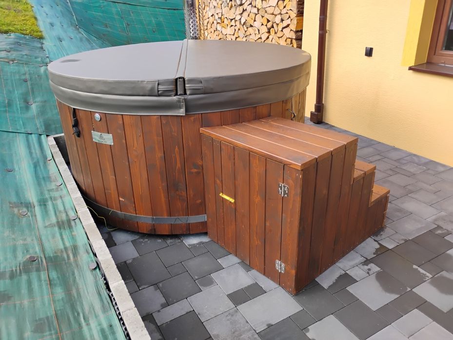 Jacuzzi spa ogrodowe