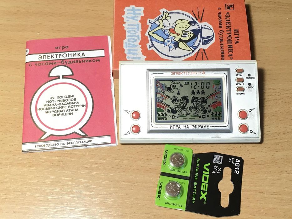 Игра электроника волк ловит яйца ну погоди