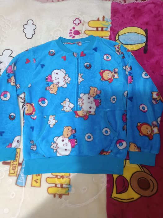 Теплий костюм домашній для дівчинки