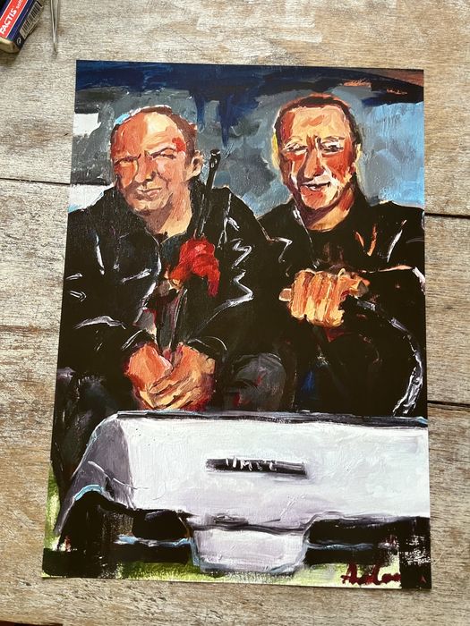 Autorski plakat A3 Rodzina Soprano