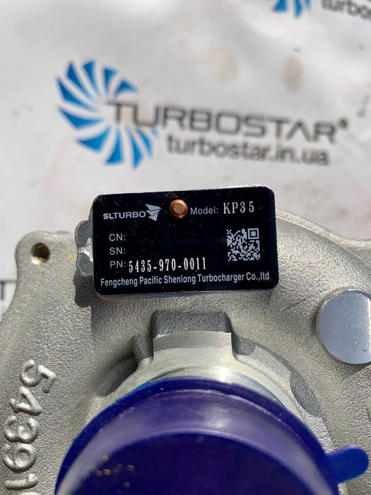 Турбіна Рено, Кенго, Кліо, Модус K9K 1.5D 54359700011 54359700033