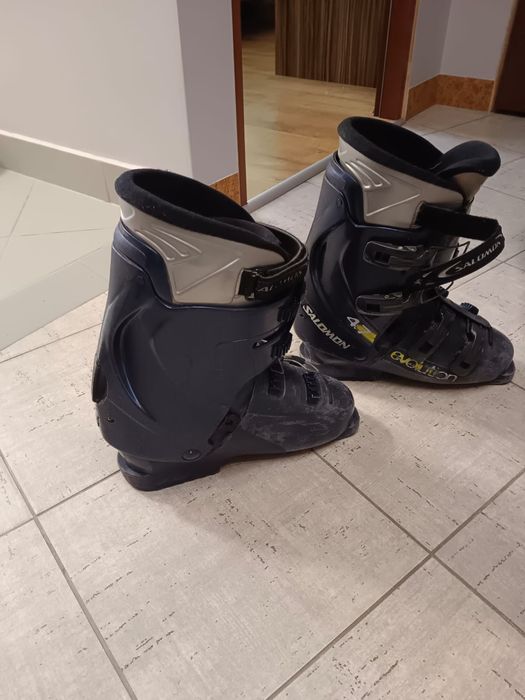 Narty Rossignol, buty Salomon i kije