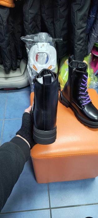 Акція! Зимові дитячі черевики Bessky. 32-37 .взуття на дівчинку