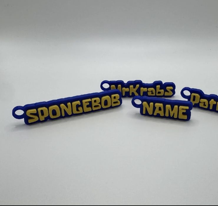 Porta-chaves personalizados em 3D