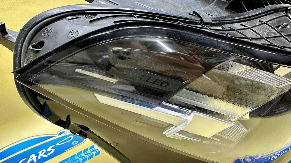 Оптика Фара Фары Фари BMW X5 F95 G05 LED USA X6 G06 LCI Чорни Черные