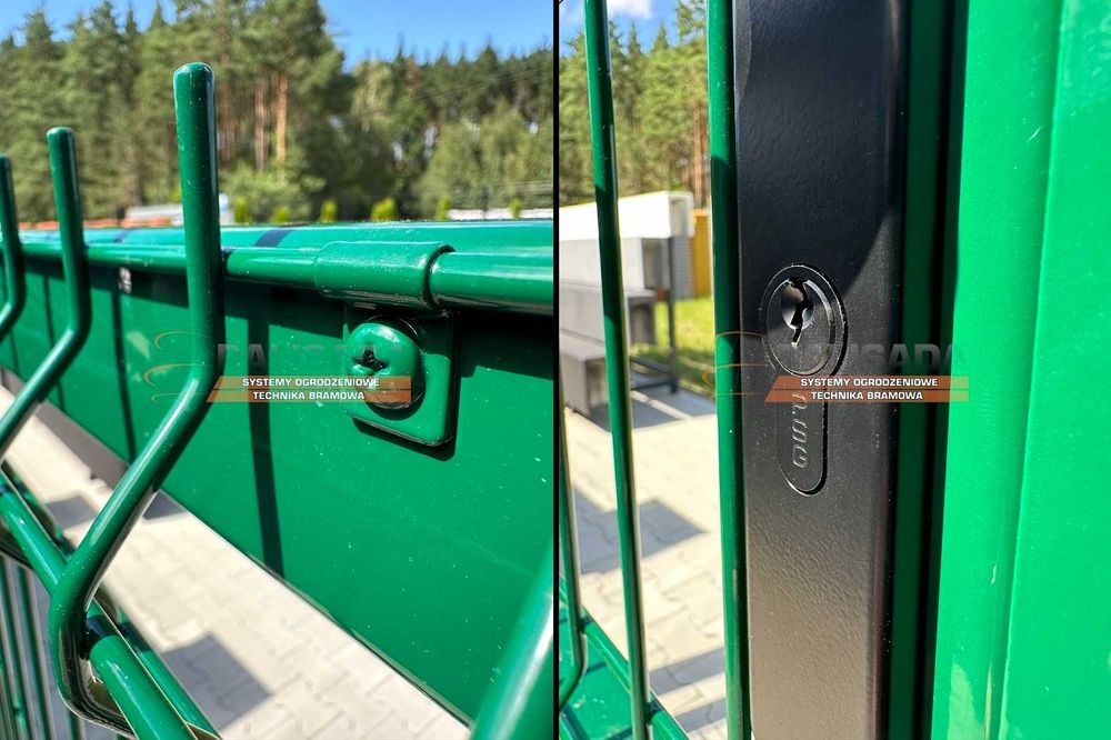 FURTKA PANELOWA KOMPLET | 100 cm x 173 cm | Ocynk + KOLOR | PREMIUM !