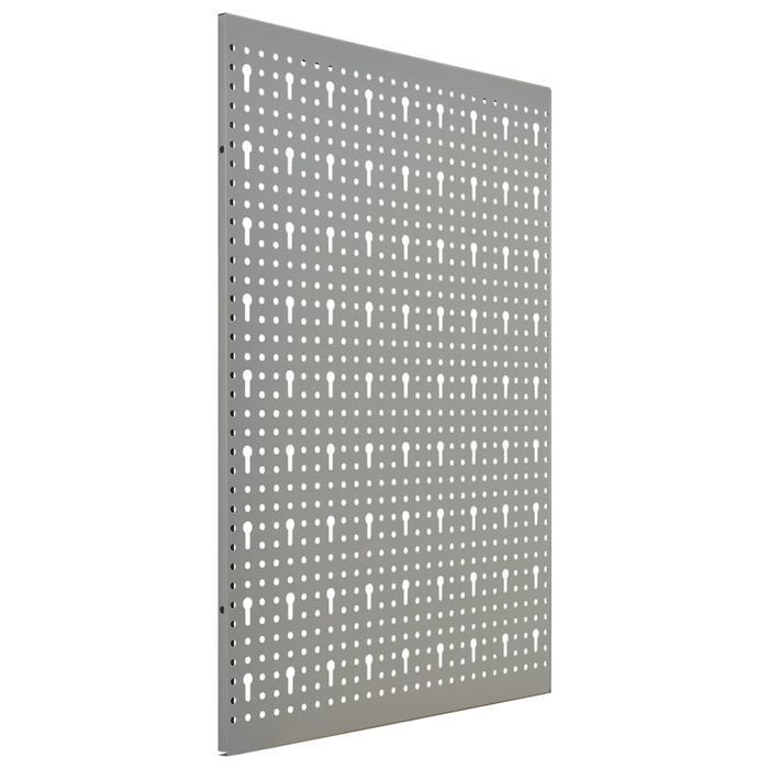 Vidaxl Ścienne Płyty Perforowane, 4 Szt., 40X58 Cm, Stal