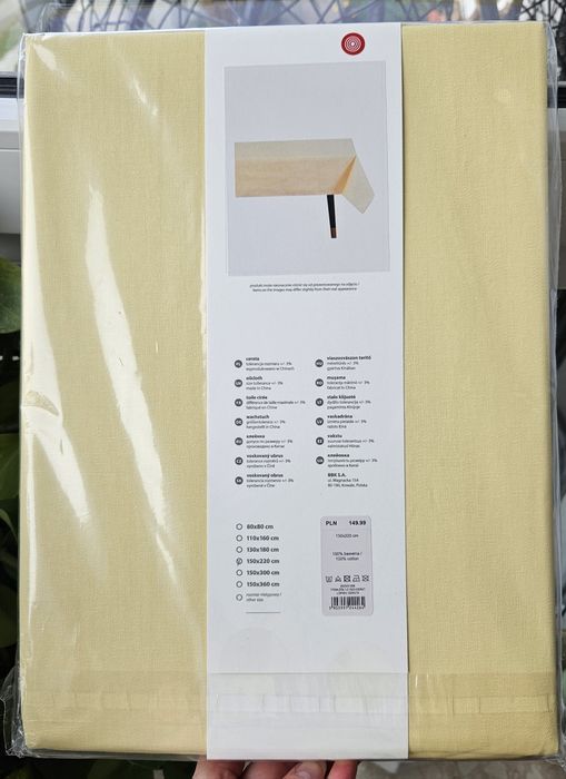 Bawełniana cerata na stół firmy Home&You Lopiso 150x220cm
Bawełniana c