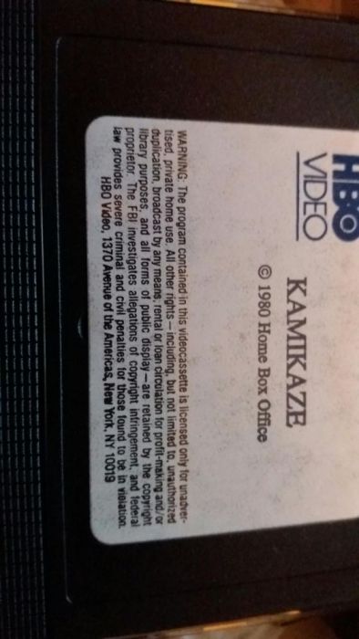 Kasety VHS Hitler Patton Kamikaze Ben Hur There Last Emderor