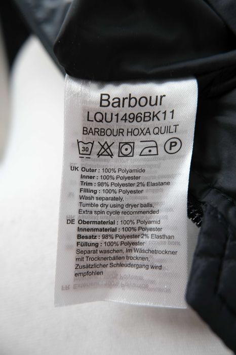 Barbour hoxa quilt pikowana damska kurtka r  38