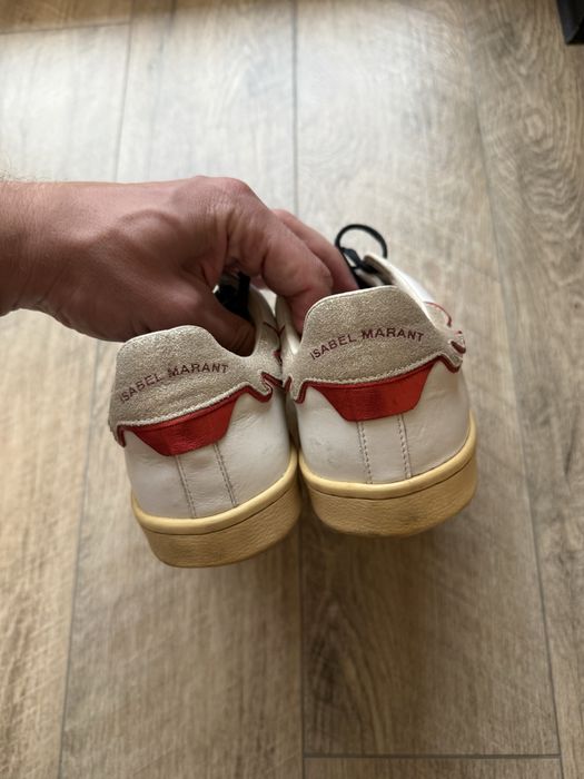 Шкіряні кеди кросівки Isabel Marant Étoile — premiata by prada — Розмір 38