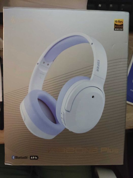 Nowe słuchawki bezprzewodowe Edifier W820NB Plus –zafoliowane