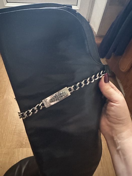 Фірмові високі шкіряні чоботи