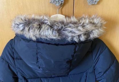 Casaco Zara Kids com capuz - preto - Tamanho 10