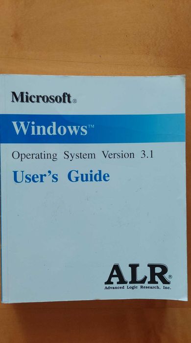 Podręcznik Microsoft Windows Operating System Version 3.1 User's Guide