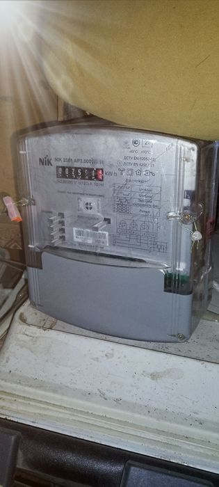 Электро счетчик б/у