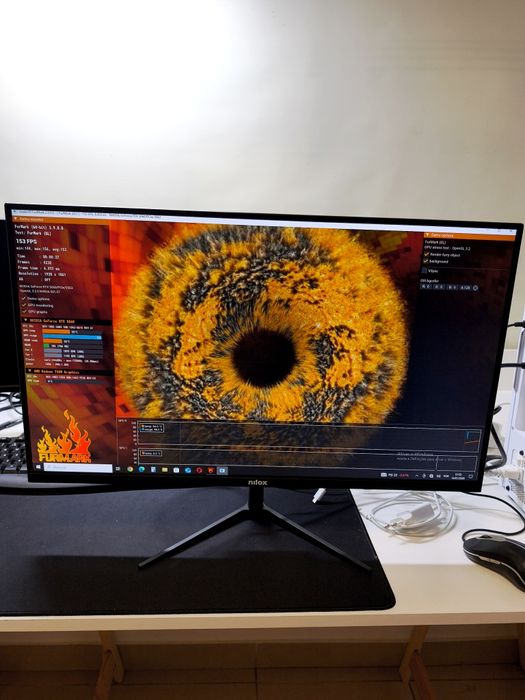 Monitor novo de 27 polegadas slim