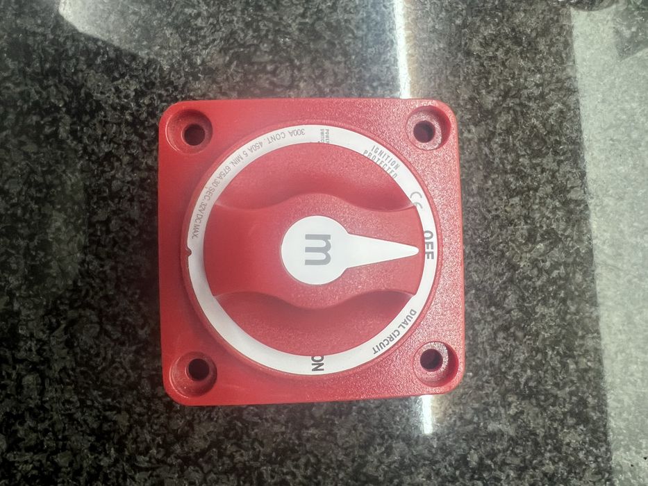 chave geral de bateria (corta-corrente) da Blue Sea Systems