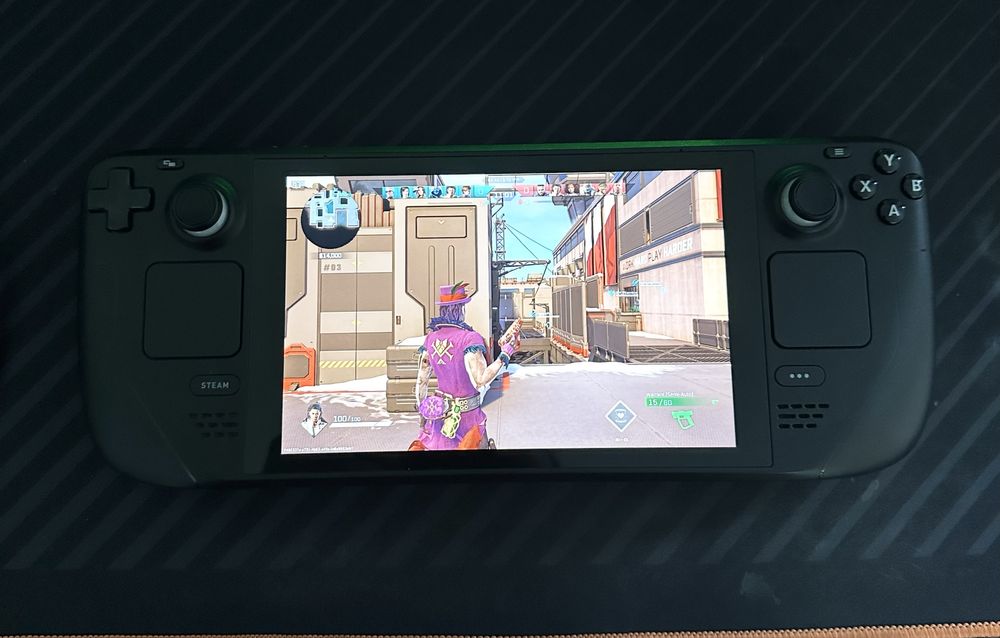 Steam deck LCD 256gb + SD 128gb