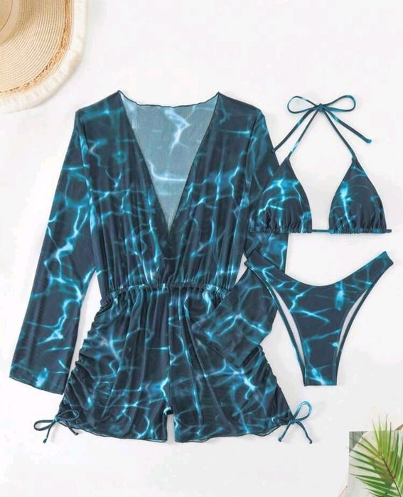 Conjuntos de bikini 3 peças XS, S