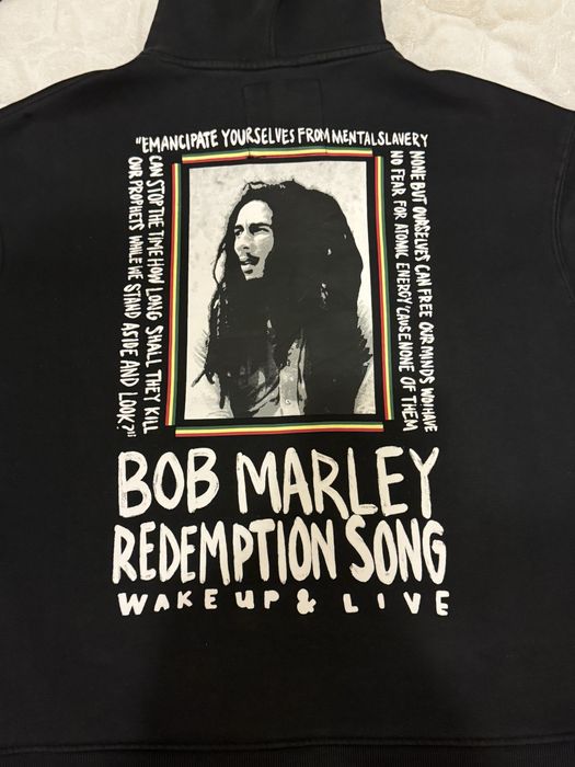 Худі Pull&Bear з принтом Bob Marley