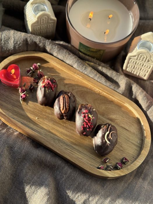 Фініки в шоколаді | Квіти з зефіру | Зефір | День святого валентина